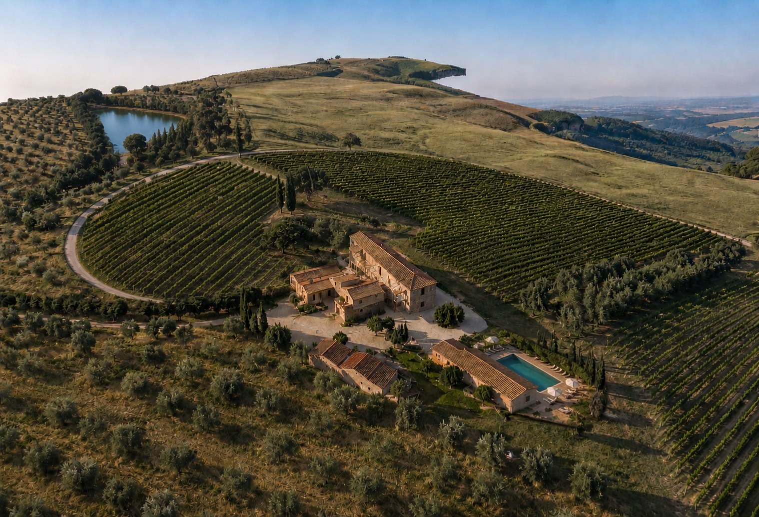 Monasterio Santa Maria della Scala — Hotel Oria, San Quirico d'Orcia